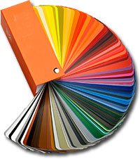 攪拌機油漆色卡