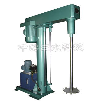 中實三水雙導(dǎo)柱液壓升降分散機